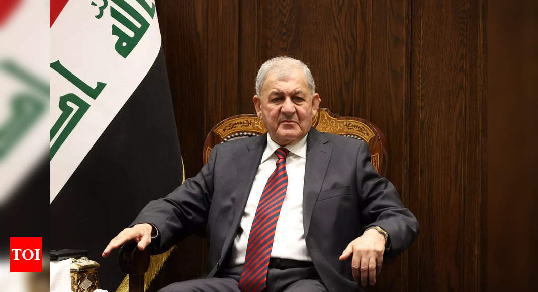 Braving rocket attack, Iraqi MPs elect new state president – Times of India