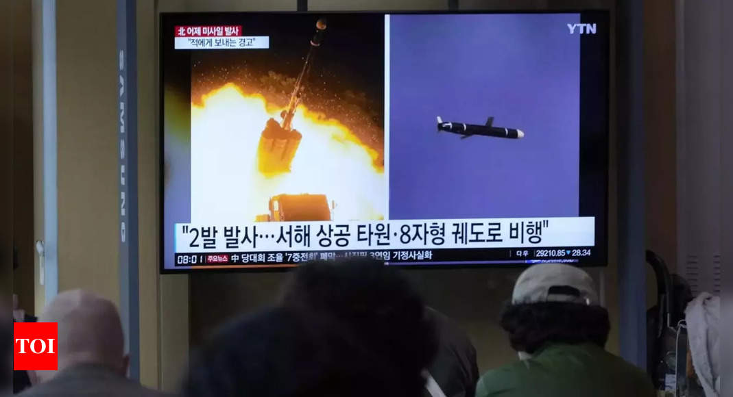 North Korea flies warplanes near border after missile launches – Times of India