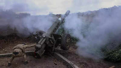Russian border region says Ukraine shelled it, Kyiv blames stray Russian fire