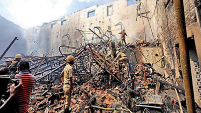 West Bengal: Fire damages studio godown in Tollygunge