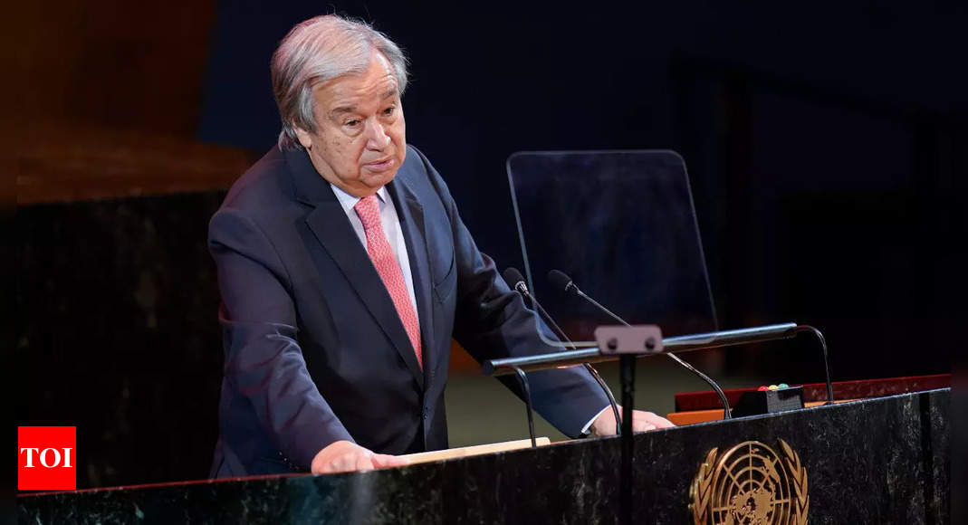 20 leading economies must help developing nations: UN chief – Times of India