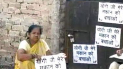 Kanpur: Husband unwell, woman seeks CM Yogi Adityanath’s help to save property