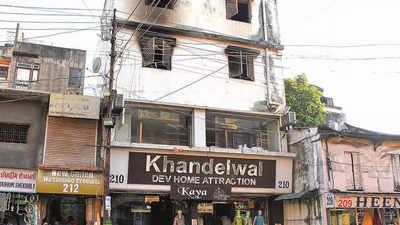 Popular Home Decor Shop Gutted In Fire | Vadodara News - Times of ...