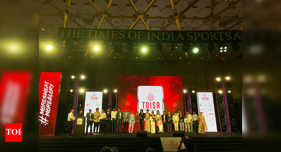 Highlights Times of India Sports Awards 2021 The Times of India