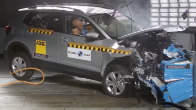 VW Taigun, Skoda Kushaq beat XUV300, Nexon to become safest cars in India: Global NCAP crash test
