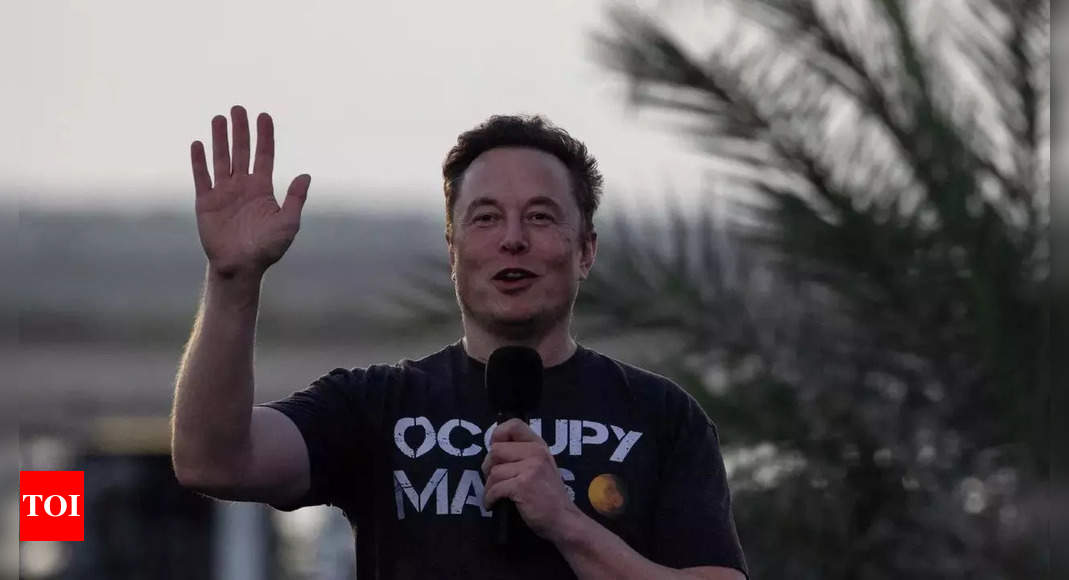 Musk says his SpaceX cannot fund Ukraine's Starlink internet indefinitely - Times of India