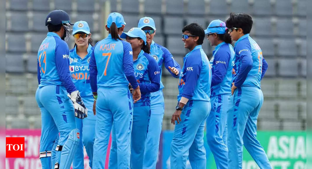 Women’s Asia Cup Final: India start favourites against Sri Lanka in pursuit of 7th Asia cup title | Cricket News – Times of India