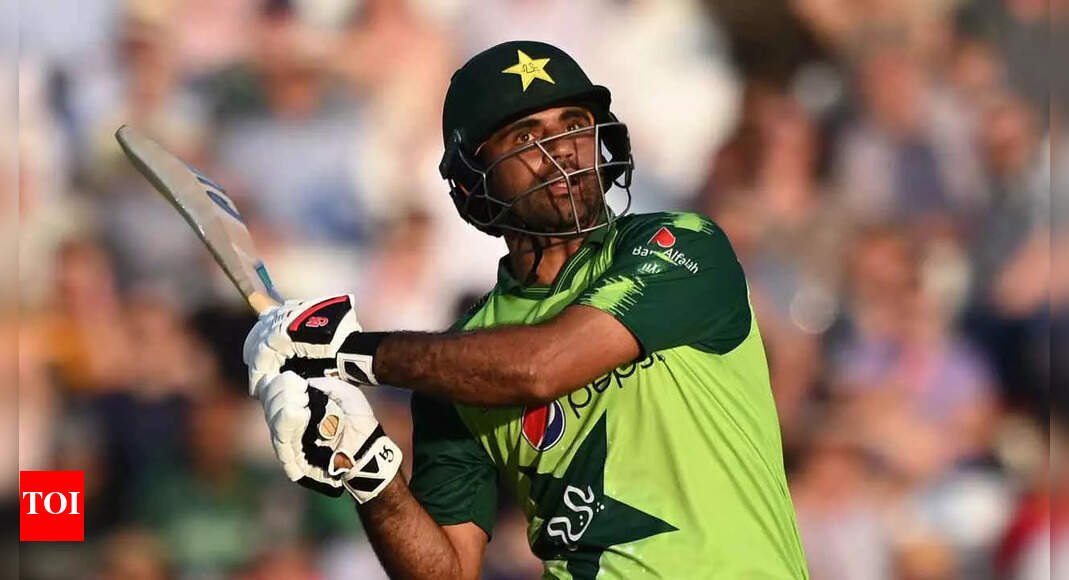 Fakhar Zaman replaces Usman Qadir in Pakistan’s squad for T20 World Cup | Cricket News – Times of India