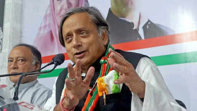 Will take everyone along if elected Congress president, says Tharoor
