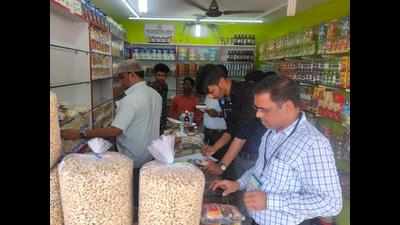 Legal metrology dept seizes goods worth Rs 10L