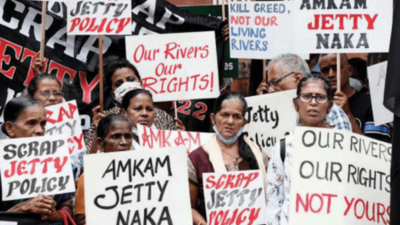Goa: Protesters seek Rohan Khaunte’s resignation over jetty policy