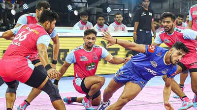 Pro Kabaddi League: U Mumba, Jaipur Pink Panthers win