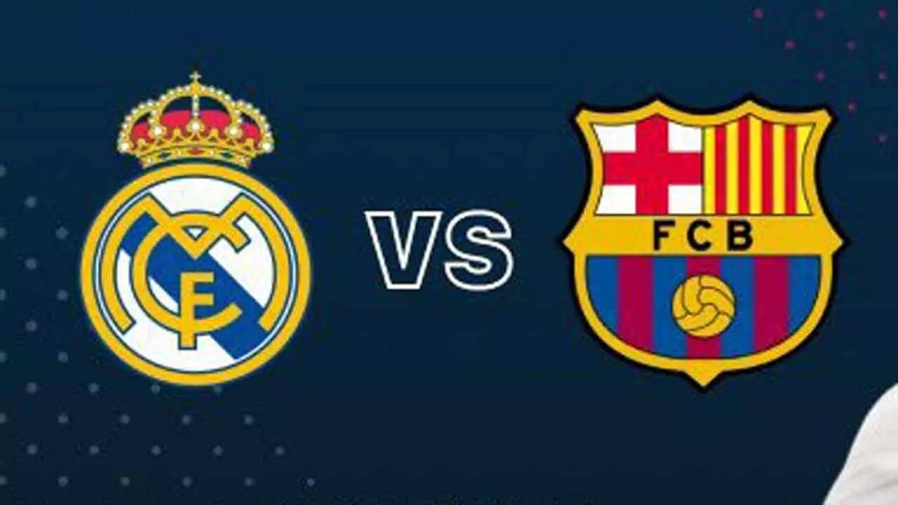 Barcelona and Real Madrid stars clash during ill-tempered El Clasico  'friendly' - Mirror Online