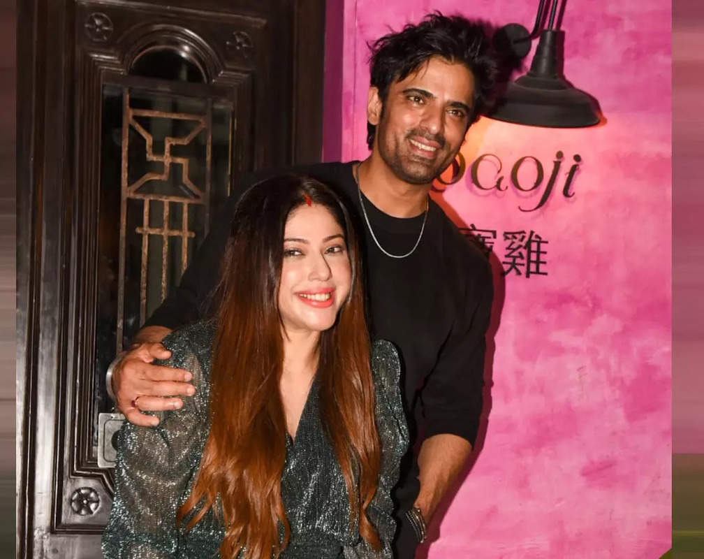 
Mohit Malik throws a party on wife Addite’s birthday
