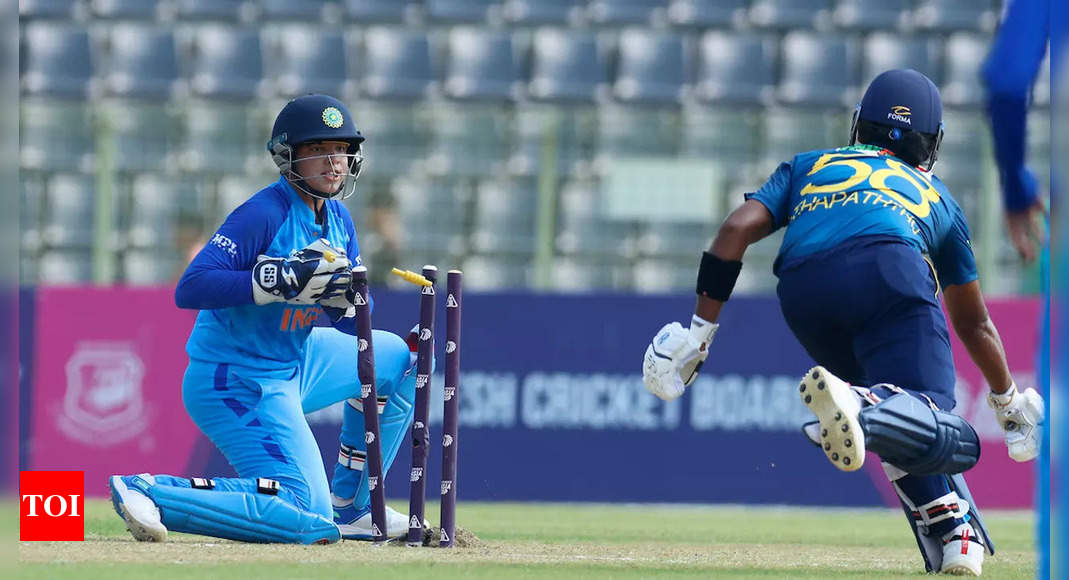 Not a good batting display: Lankan skipper Chamari Athapaththu on Women’s Asia Cup final loss | Cricket News – Times of India
