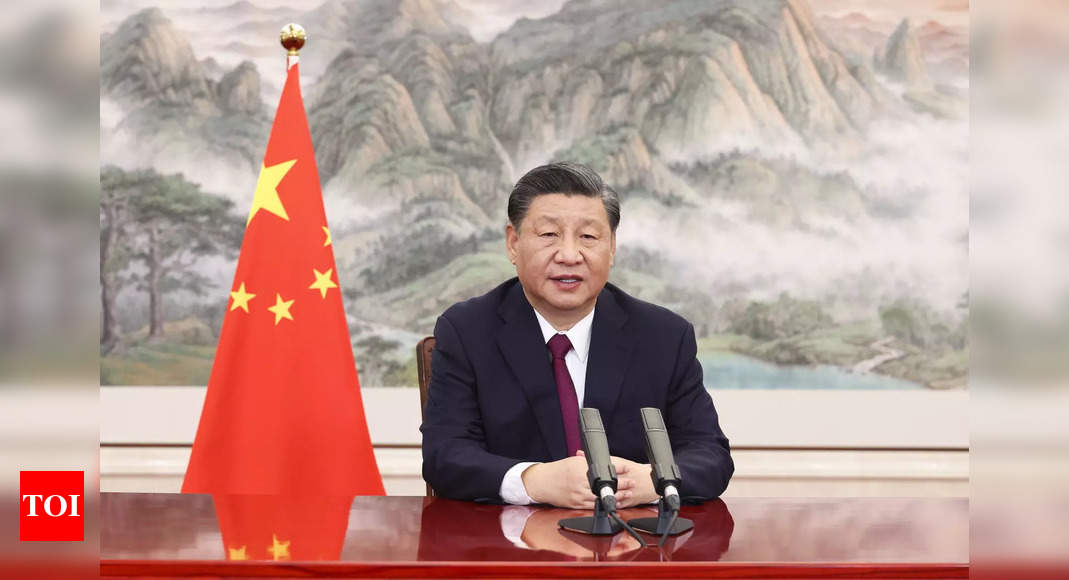 Xi Jinping touts Covid fight, China economic model in party congress speech – Times of India
