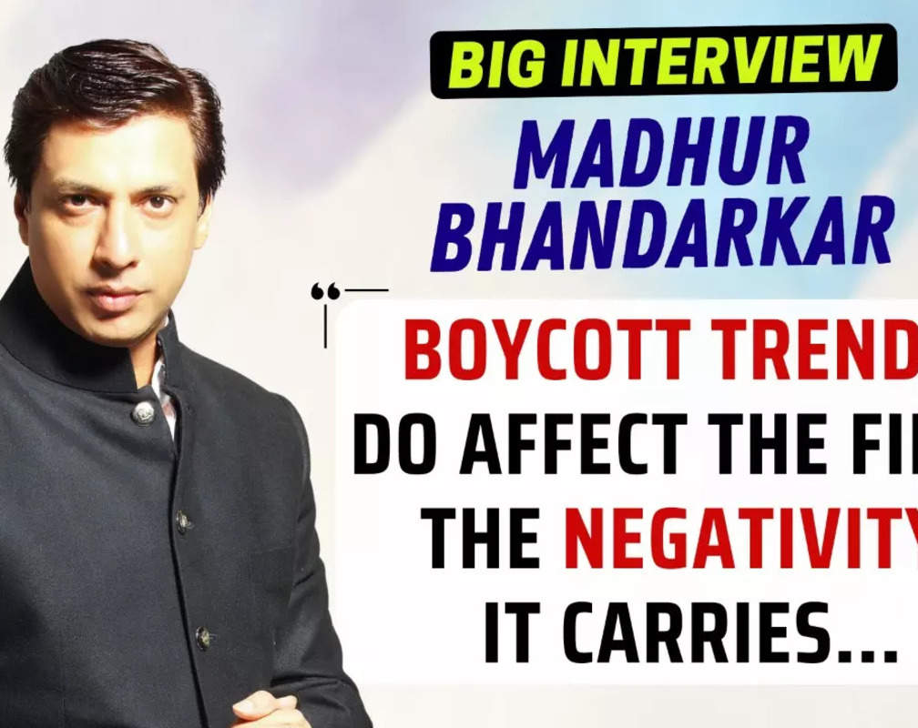
Madhur Bhandarkar on boycott trends: 'The negativity it carries affects...' | #BigInterview
