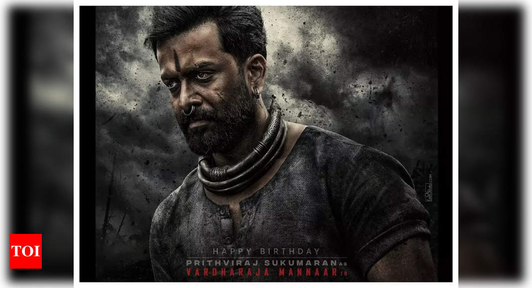 ‘Salaar’: Prithviraj Sukumaran as Vardharaja Mannaar, makers unveil the ...