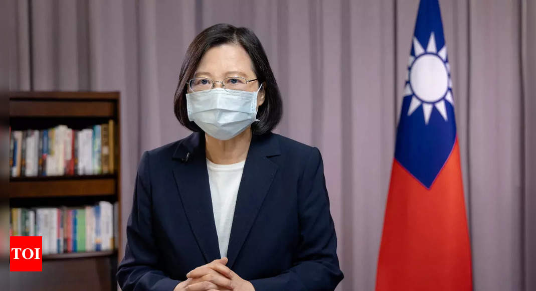 Taiwan says it will not back down on its sovereignty – Times of India