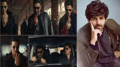 After Kartik Aaryan's 'absolute no', the controversial ad for tobacco brand featuring Ajay Devgn and Shah Rukh Khan went to Akshay Kumar