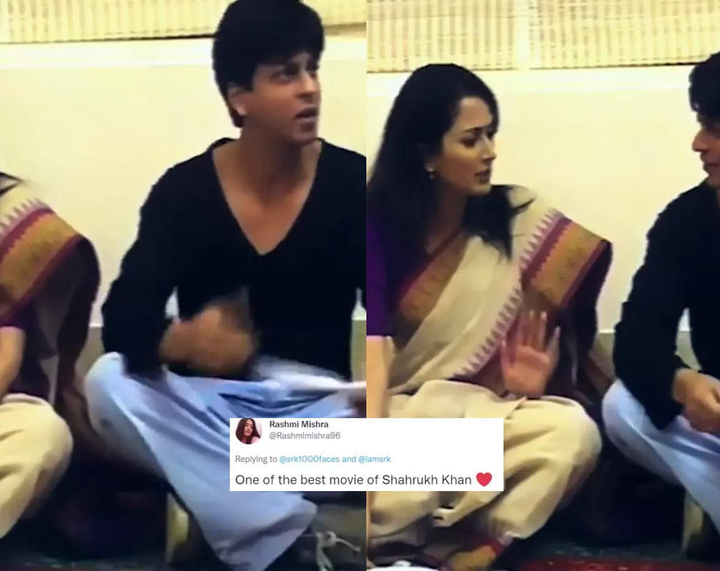 
Viral! Shah Rukh Khan's old video rehearsing lines from 'Swades' with co-actress Gayatri Joshi makes fans nostalgic
