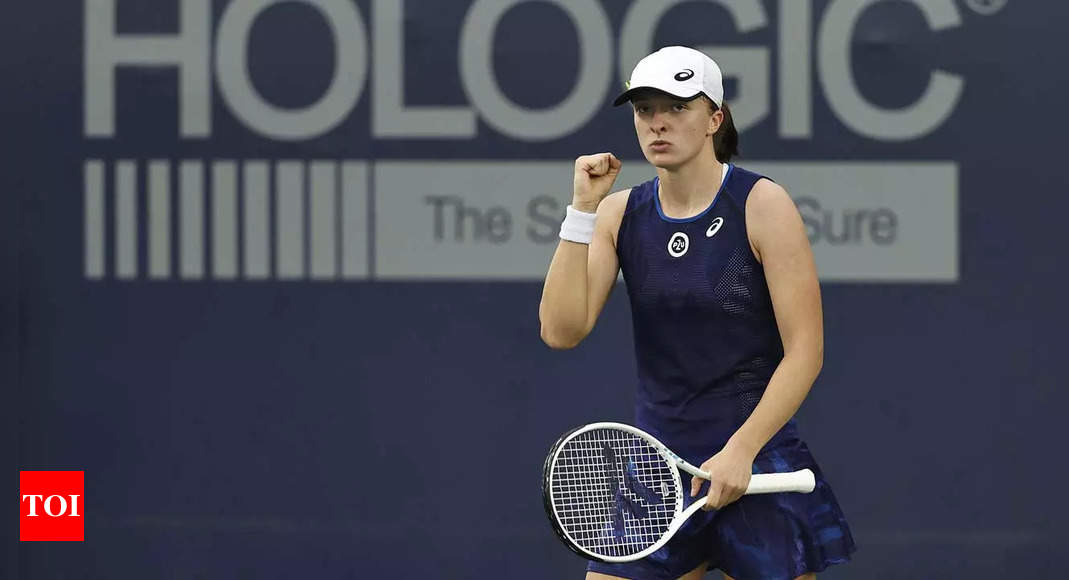 Iga Swiatek rallies past Jessica Pegula to reach San Diego Open final | Tennis News – Times of India