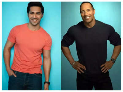 Varun-Dwayne's Twitter chat wins internet