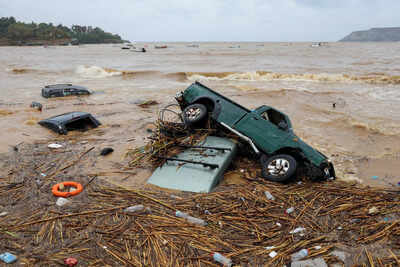 Major flooding in Crete kills two