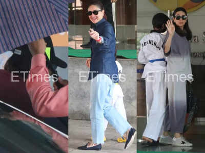 Photos: Shah Rukh Khan, Gauri Khan, Saif Ali Khan and Kareena Kapoor attend AbRam and Taimur's Taekwondo match