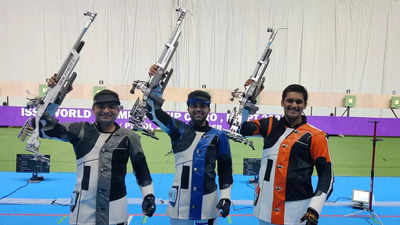 Rudrankksh, Arjun, Kiran win India's fifth gold in ISSF World Championship