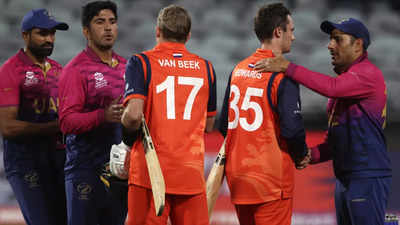 T20 World Cup: Netherlands edge UAE by 3 wickets in a low-scoring thriller
