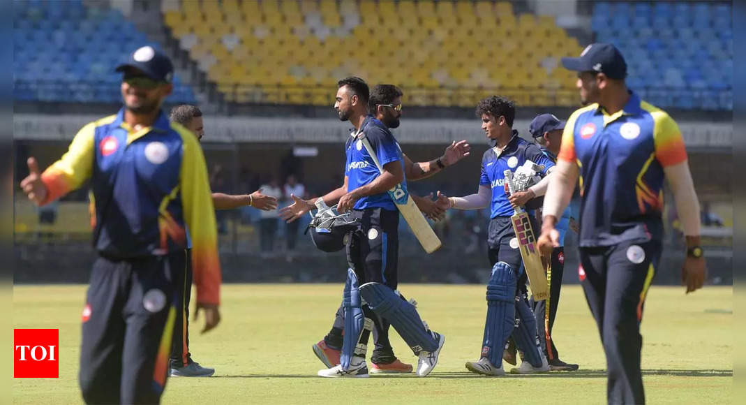 Syed Mushtaq Ali Trophy: Combined Effort Helps Saurashtra To Victory ...