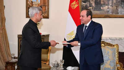 EAM Jaishankar calls on Egyptian President Sisi; conveys warm greetings of PM Modi
