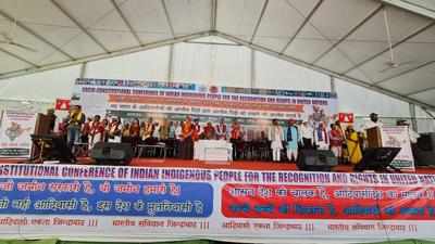 Govt aiming for adivasi-mukt Bharat, claim tribal delegates