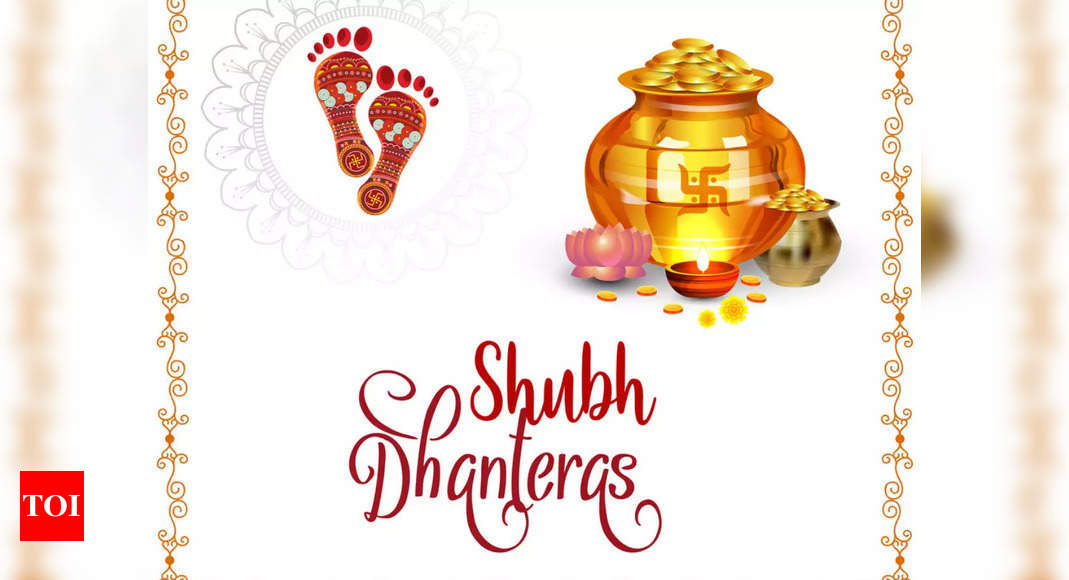 Dhanteras 2022 Datetiming Shubh Muhurat And Significance Times Of India 8545