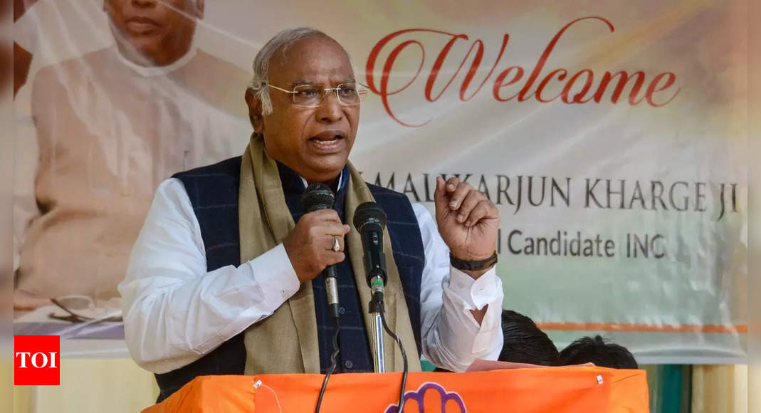 BJP: After humiliating Kharge, Gehlot’s video an effort to bridge gap | India News – Times of India
