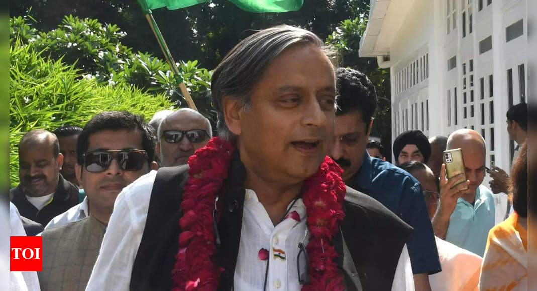 Constitution is similar to Hinduism, Hindutva is different: Tharoor | India News – Times of India