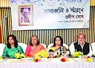 Docu pays tribute to elocutionist Pradip Ghosh