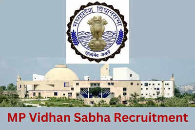 MP Vidhan Sabha Recruitment for 55 Assistant, Steno typist and Security Guard, Check details