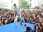 Ranveer Singh attends the convocation ceremony of Bennett University