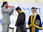 Ranveer Singh attends the convocation ceremony of Bennett University