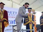 Ranveer Singh attends the convocation ceremony of Bennett University