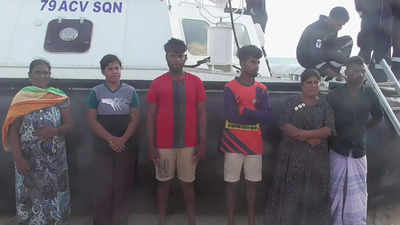 Six more Sri Lankans arrive at Dhanushkodi