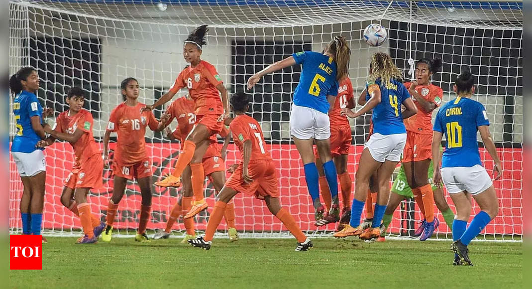 FIFA U-17 Women’s World Cup: India lose 0-5 to Brazil, end campaign with all-loss record | Football News – Times of India