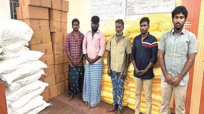 Coimbatore: Two tonnes of gutka seized, five arrested