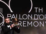 Ballon d'Or 2022 winner is Karim Benzema, see pictures of the Real Madrid striker as he lifts the prestigious award