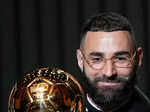 Ballon d'Or 2022 winner is Karim Benzema, see pictures of the Real Madrid striker as he lifts the prestigious award