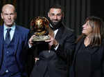 Ballon d'Or 2022 winner is Karim Benzema, see pictures of the Real Madrid striker as he lifts the prestigious award