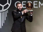 Ballon d'Or 2022 winner is Karim Benzema, see pictures of the Real Madrid striker as he lifts the prestigious award