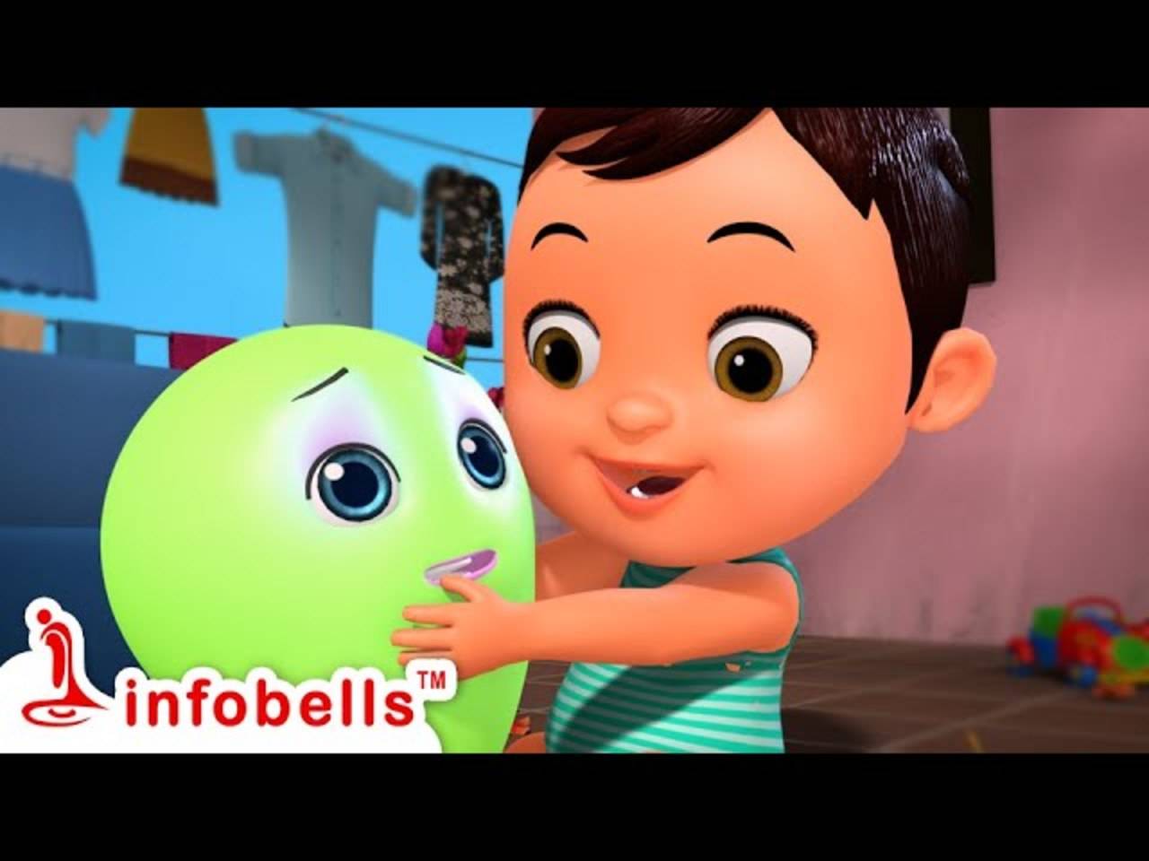 Nursery Rhymes in Telugu: Children Video Song in Telugu 'Cinna Papa Mariyu  Pedda Balloon'